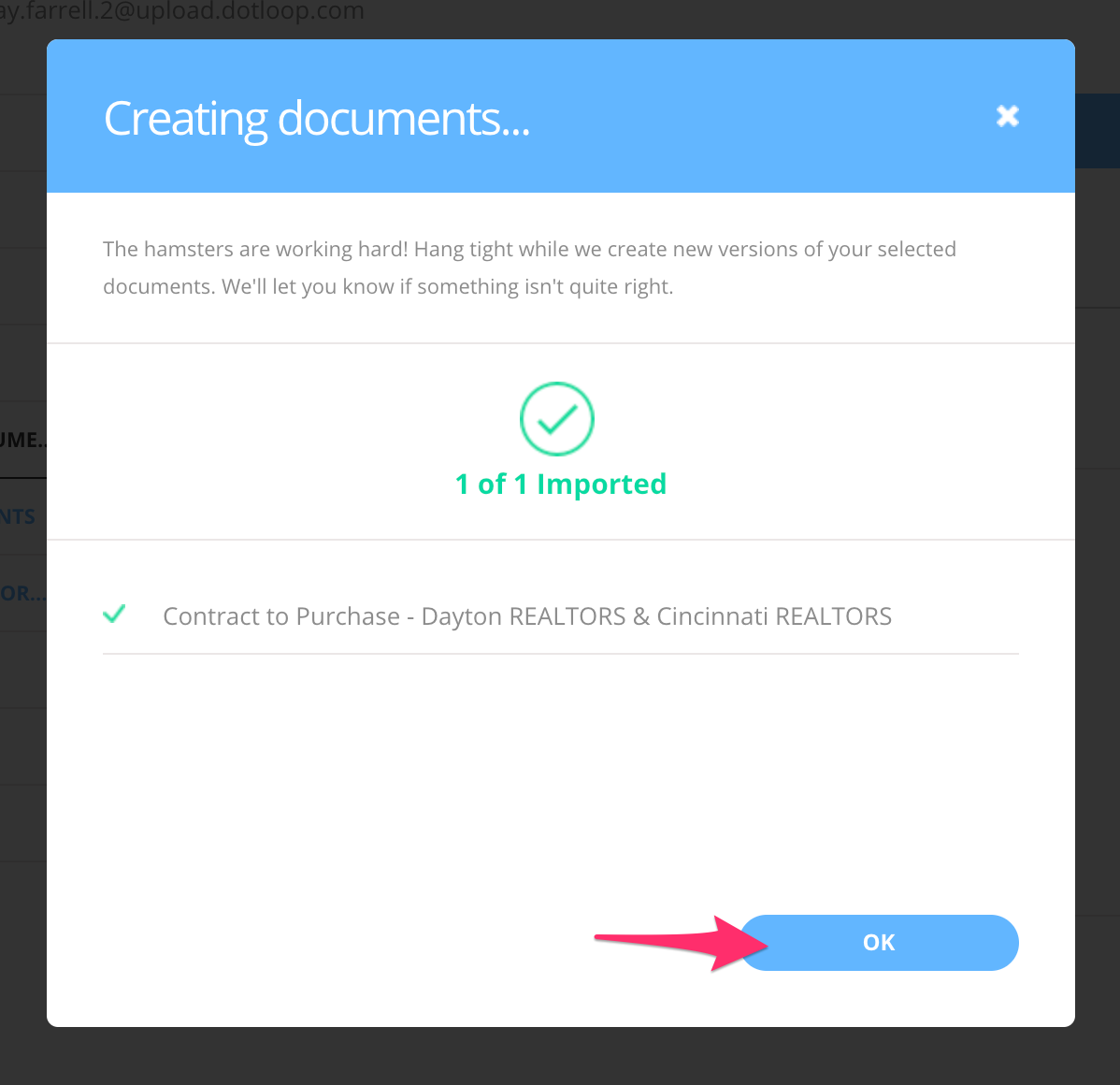 Adding Document Templates To Your Loop From The Templates Section