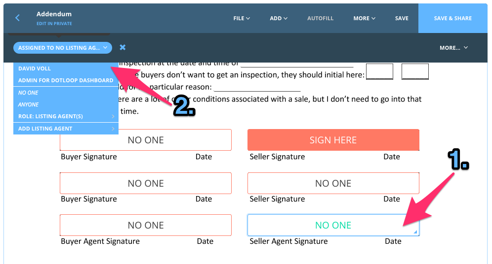 Using dotloop as a Dual Agent or Agent with Multiple Roles