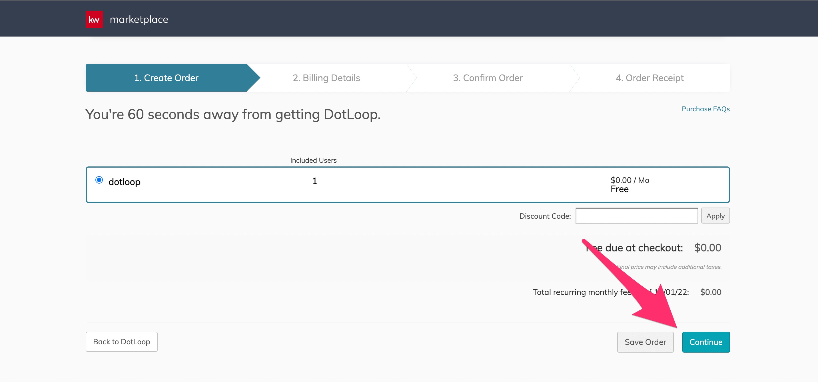 Activating And Connecting Command And Dotloop
