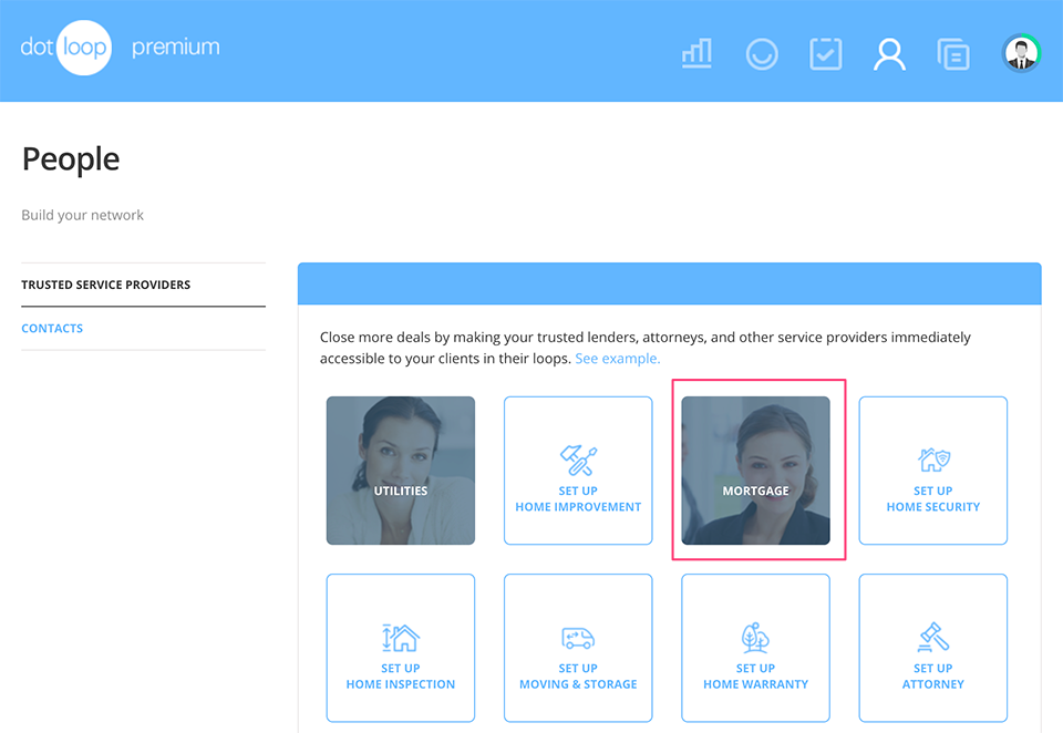 3.6: Adding Trusted Service Providers to the People Section