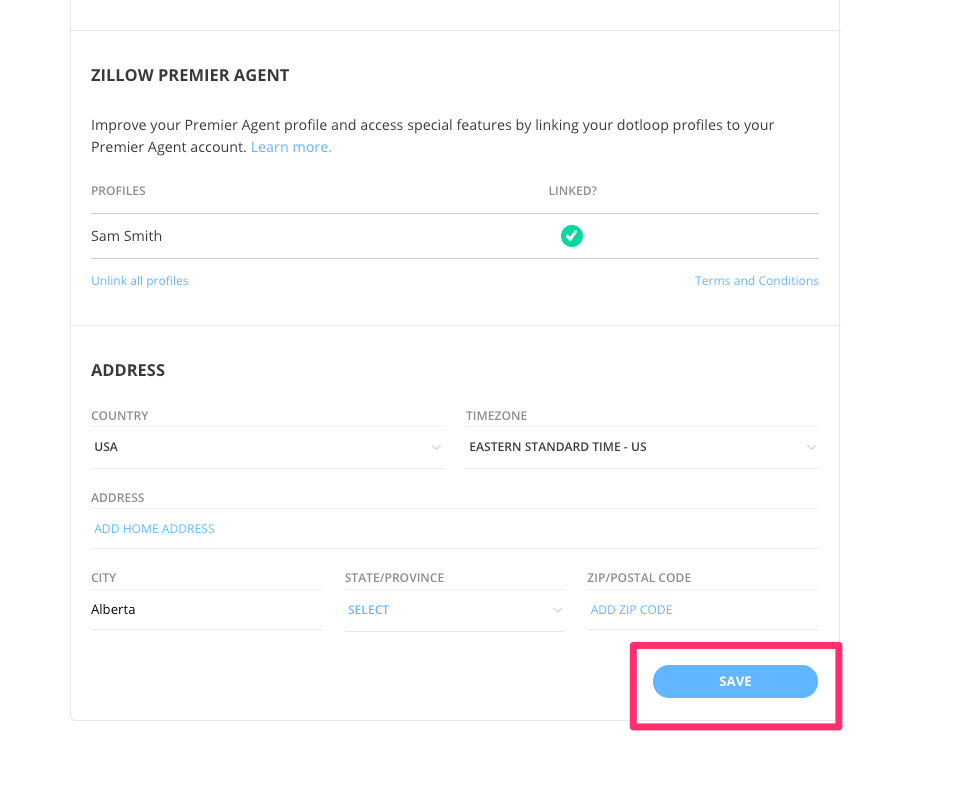 How to change your email address on your dotloop account