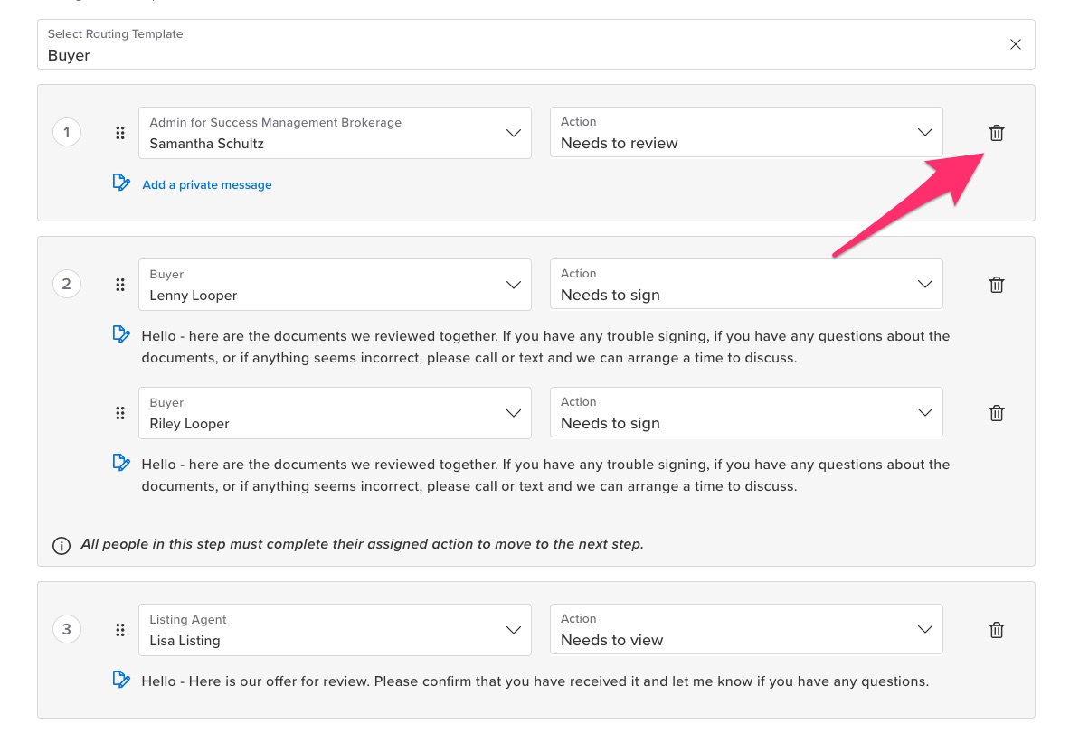 2.0 Using a Share Routing Template