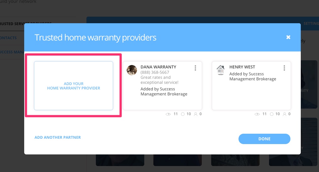Trusted Service Providers