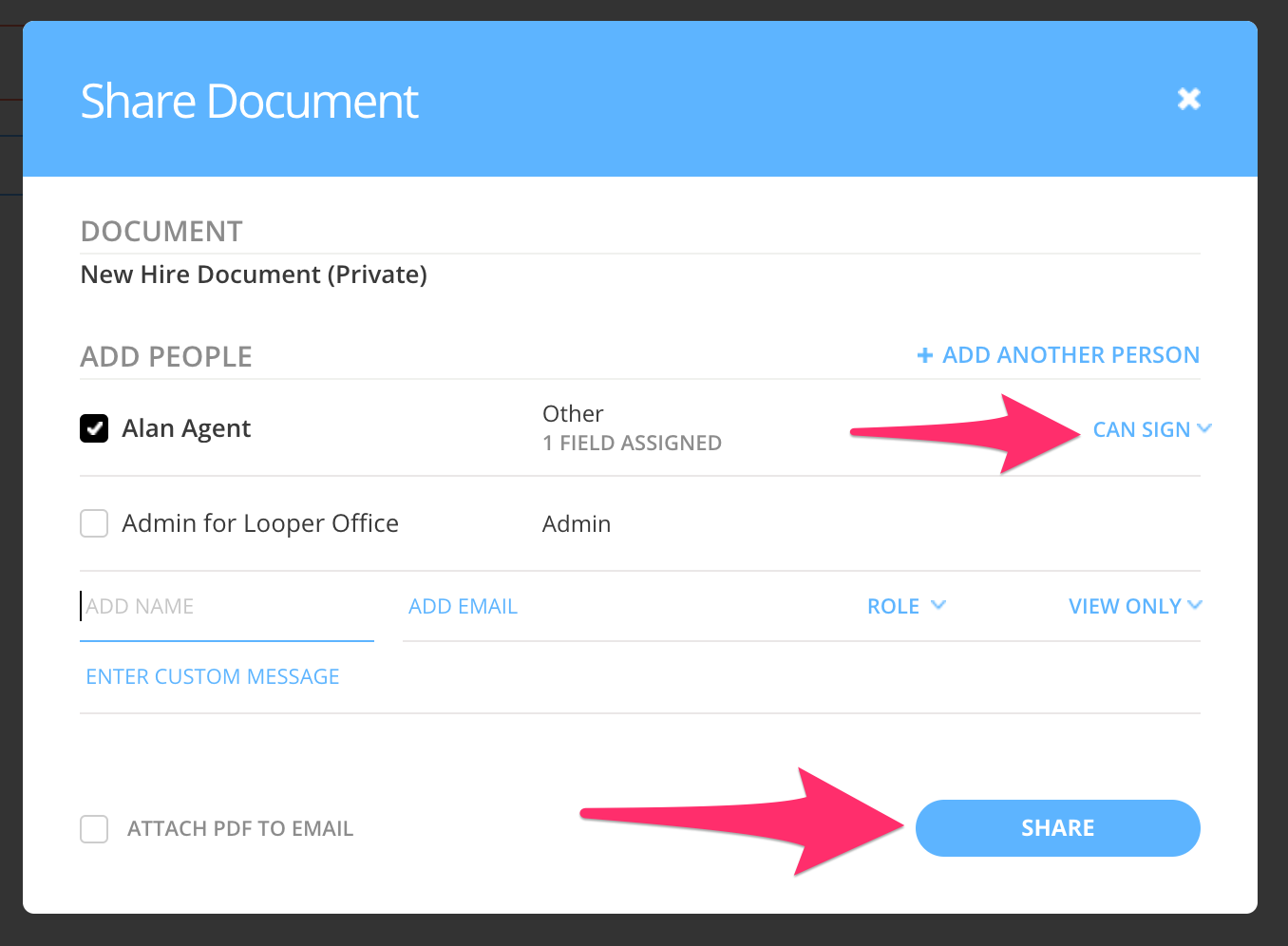 Private Documents