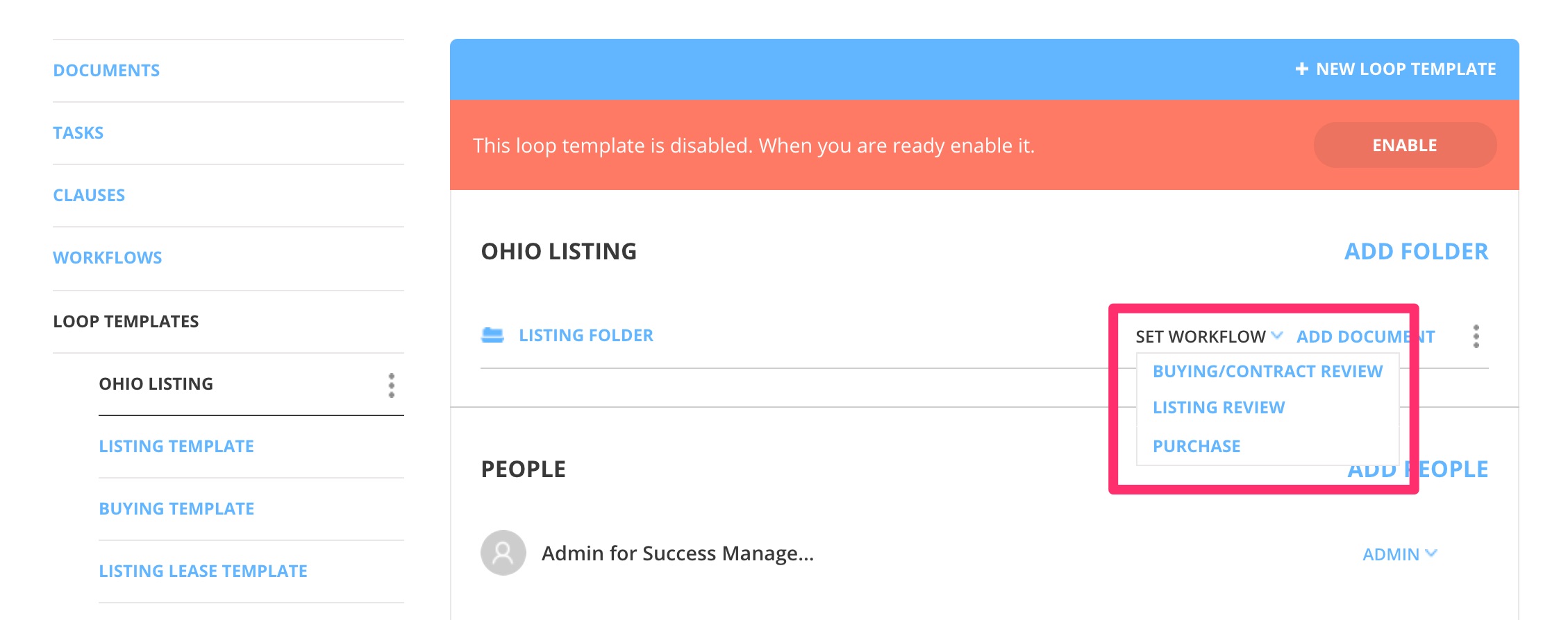 Loop Templates